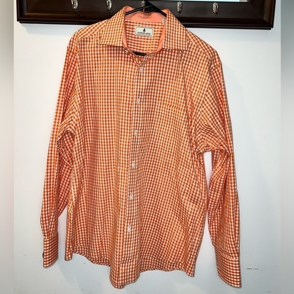 southern pines Other - Southern Pines Orange/Knoxville
Gingham Shirt Size Large